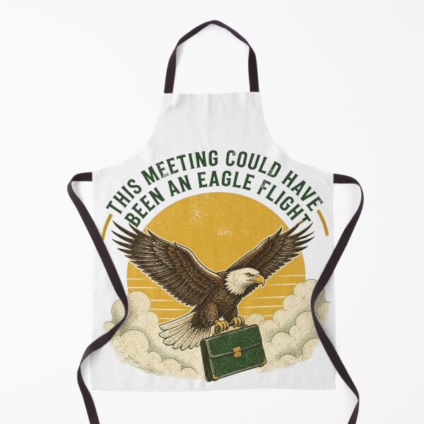 Item preview, This Meeting Could Have Been An Eagle Flight Retro designed and sold by NikaRka.