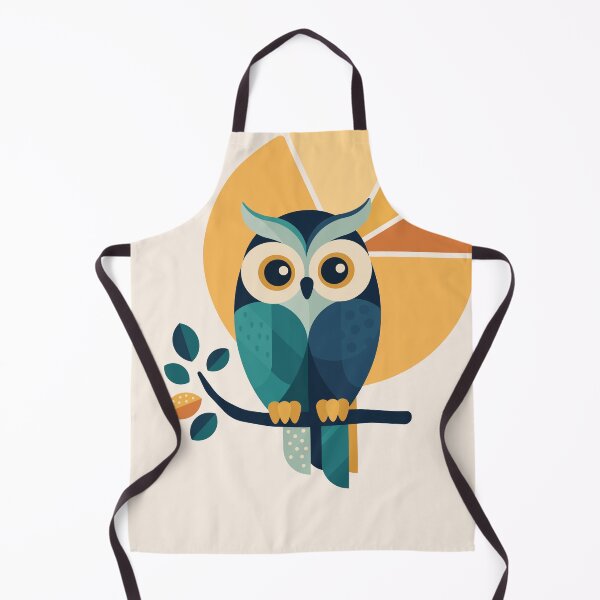 Item preview, Sunrise Owl | Modern Geometric Owl Art designed and sold by Lucy Cooper.