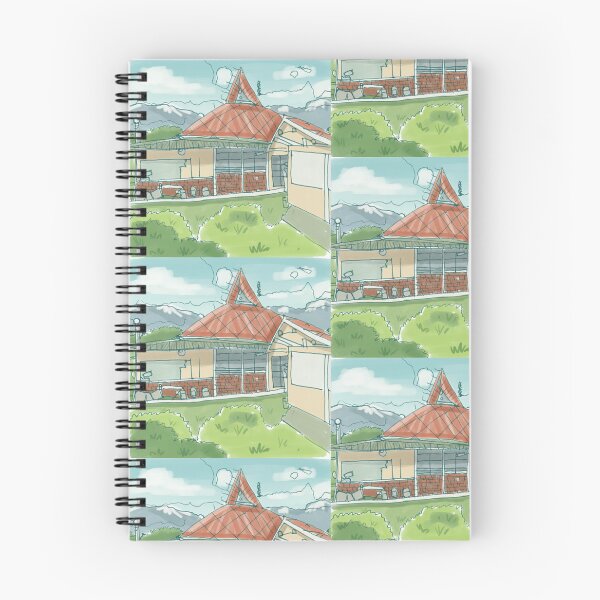 Item preview, Cozy Nighttime Cottage Digital Sketch designed and sold by KaleChub.