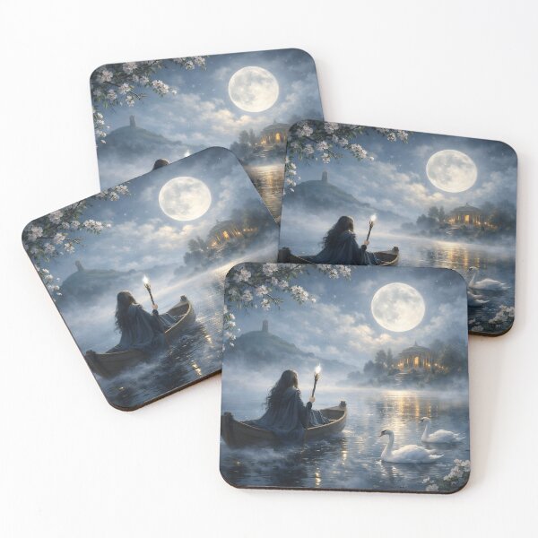 Item preview, Morgaine Prays to the Lady of Avalon – Sacred Avalon Devotion designed and sold by SoniaSarkali.
