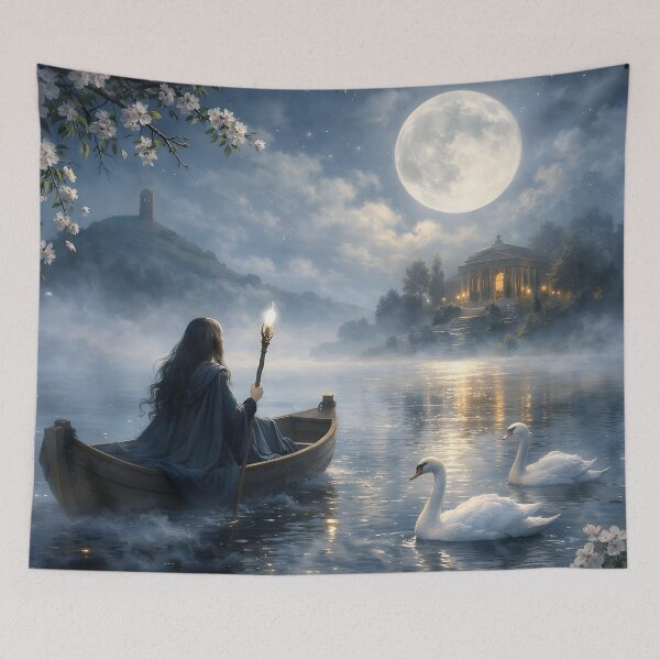 Item preview, Morgaine Prays to the Lady of Avalon – Sacred Avalon Devotion designed and sold by SoniaSarkali.
