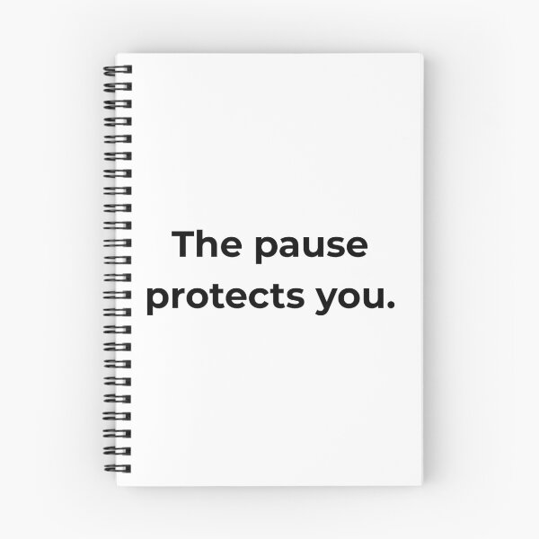 Item preview, The pause protects you. designed and sold by MPSTUDIOPL.