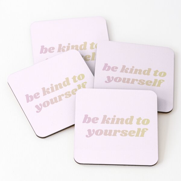 Item preview, Be kind to yourself reminder art designed and sold by QuillPrints.