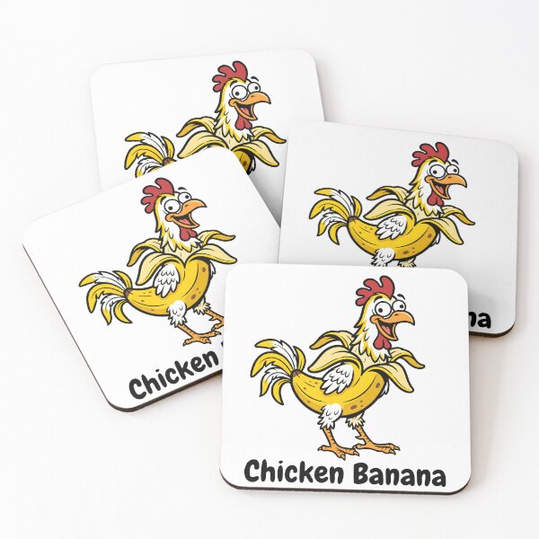 Item preview, Chicken Banana – Funny Surreal Meme Character designed and sold by Sekla-Studio.