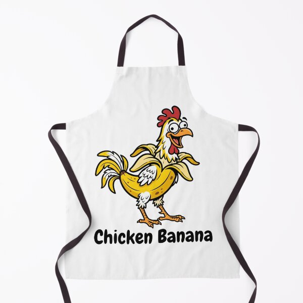Item preview, Chicken Banana – Funny Surreal Meme Character designed and sold by Sekla-Studio.