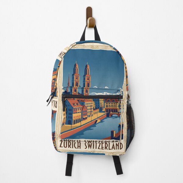 Item preview, Zurich Switzerland Vintage Travel designed and sold by Bomax121.