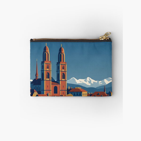 Item preview, Zurich Switzerland Vintage Travel designed and sold by Bomax121.