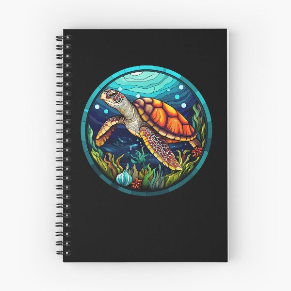 Item preview, Sea Turtle Stained Glass Leadlight Artistic Design Boys Girls designed and sold by rafaeltto.
