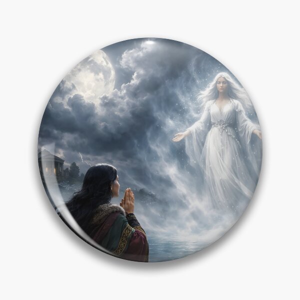 Item preview, Morgaine Prays to the Lady of Avalon – Sacred Avalon Devotion designed and sold by SoniaSarkali.