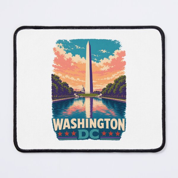 Item preview, Washington DC Sunset – Monument Reflection in Teal designed and sold by Fenay Designs.