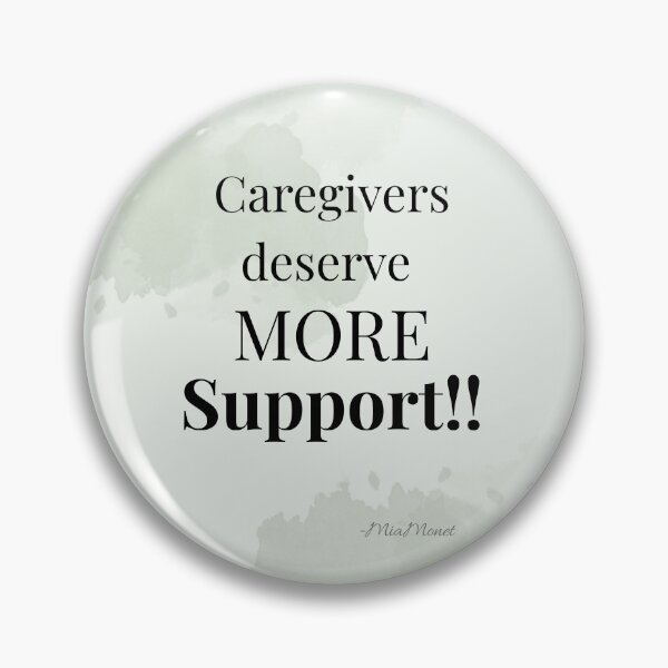 Item preview, Caregivers Deserve More Support | Caregiver Advocacy Quote designed and sold by Timia Williams.