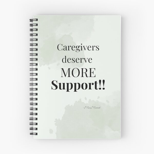 Item preview, Caregivers Deserve More Support | Caregiver Advocacy Quote designed and sold by Timia Williams.