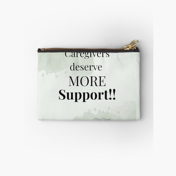 Item preview, Caregivers Deserve More Support | Caregiver Advocacy Quote designed and sold by Timia Williams.