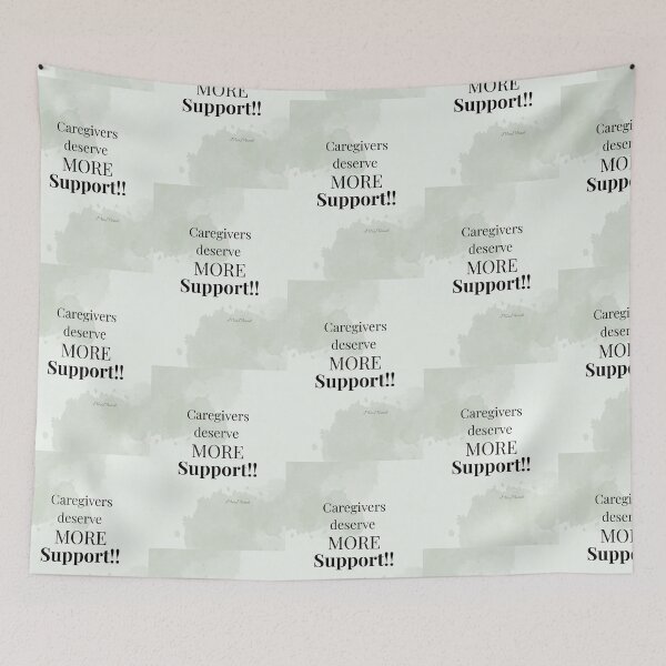 Item preview, Caregivers Deserve More Support | Caregiver Advocacy Quote designed and sold by Timia Williams.