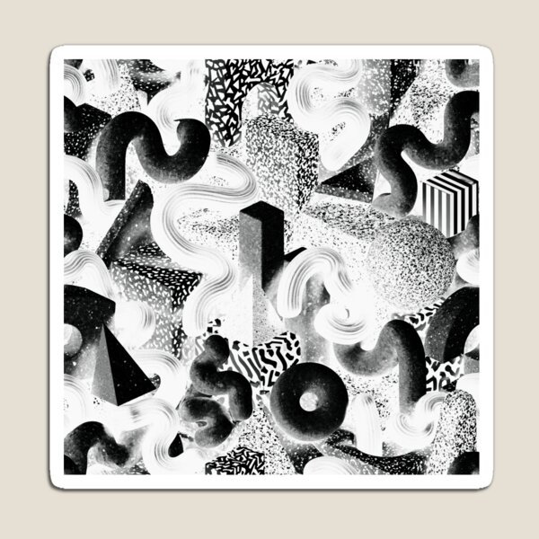 Item preview, Static V Doodle Noise (No.08) designed and sold by Form Finding Design.