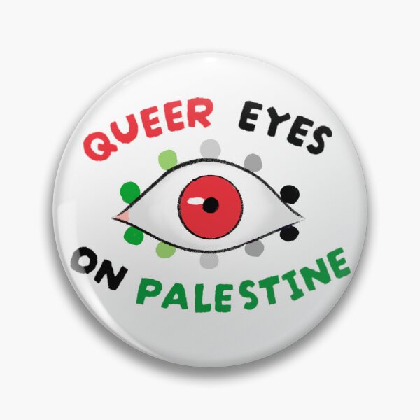 Item preview, Queer Eyes on Palestine - aromantic designed and sold by SuppressedWail.