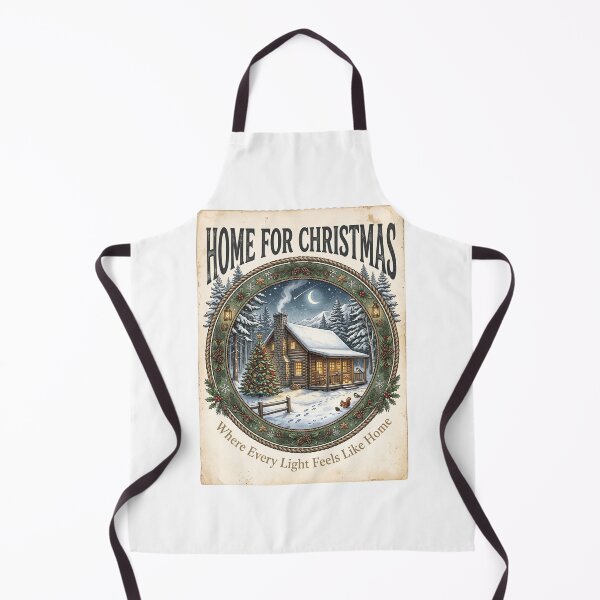 Item preview, Home for Christmas Cozy Cabin Heritage Badge designed and sold by Roy & Tiffany.