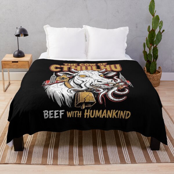 Item preview, Call of Cthulhu: The Cow of Cthulhu – Beef with Humankind designed and sold by Fenay Designs.