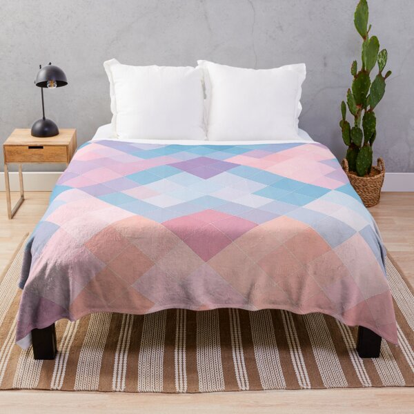 Item preview, Dreamy Pastel Argyle Pattern – Pink, Blue & Lavender Geometric Plaid designed and sold by RosacStudio.