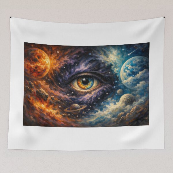 Item preview, a mystical eye between planets designed and sold by karlosss.