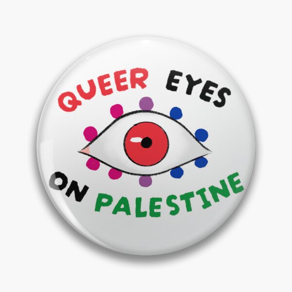 Item preview, Queer Eyes on Palestine - bisexual designed and sold by SuppressedWail.