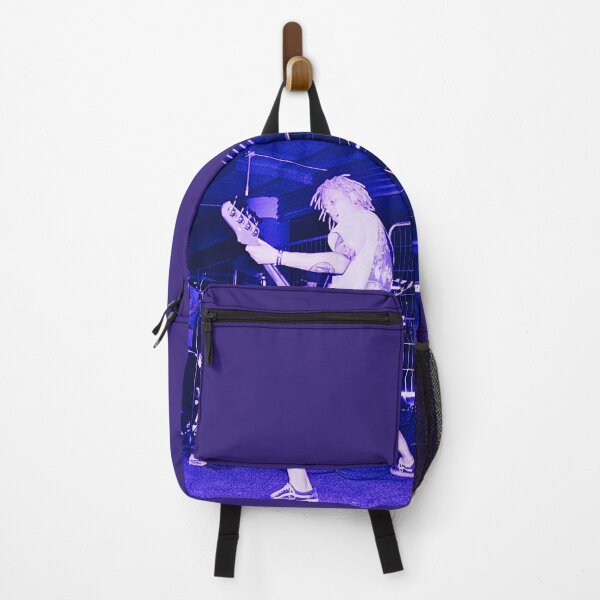 Item preview, Rock Band – Electric Guitar Player Blue & Mauve Art designed and sold by Aliss20.