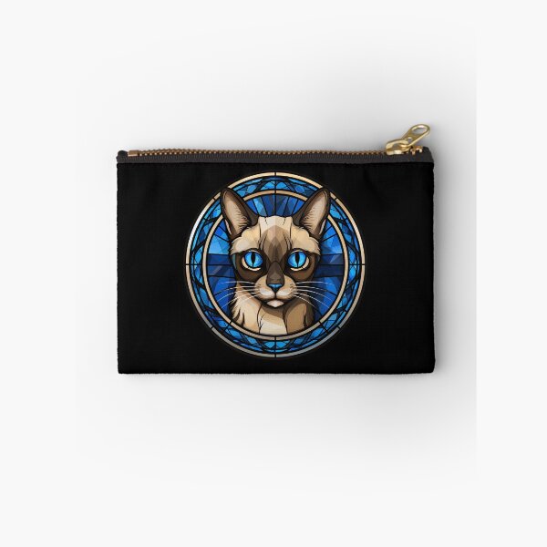 Item preview, Siamese Cat Stained Glass Leadlight Artistic Design Boys Girls designed and sold by rafaeltto.
