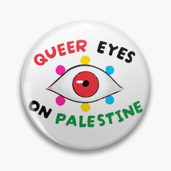 Item preview, Queer Eyes on Palestine - pansexual designed and sold by SuppressedWail.