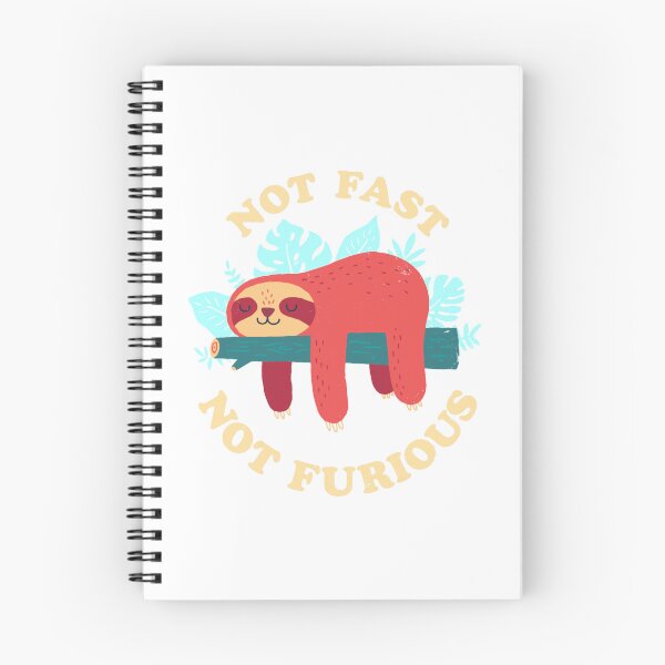Item preview, Not Fast Not Furious Sloth designed and sold by Super-Ouhda.