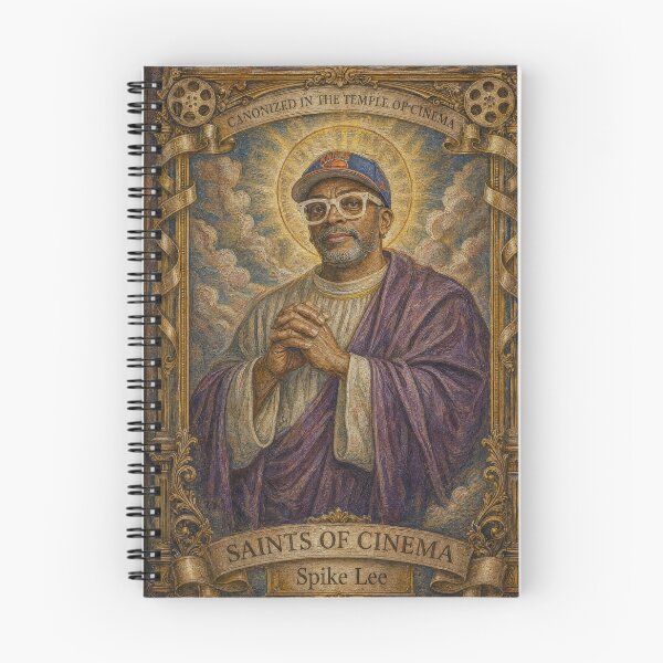 Item preview, Saints of Cinema — Spike Lee Renaissance Portrait Art Print designed and sold by A Film I Once Saw.