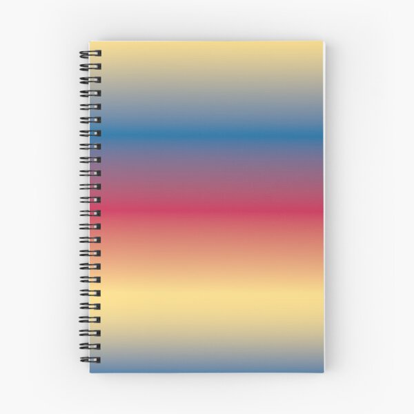 Item preview, Symmetrical Retro Yellow Blue Red Gradient designed and sold by BetweenForms.