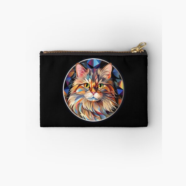 Item preview, Siberian Cat Stained Glass Leadlight Artistic Design Boys Girls designed and sold by rafaeltto.