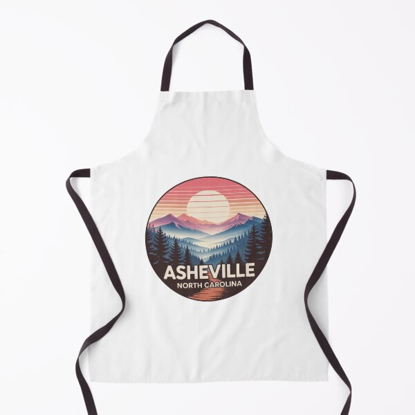 Item preview, Asheville North Carolina: Colorful Mountain Trail Sunset designed and sold by CircinusStore.