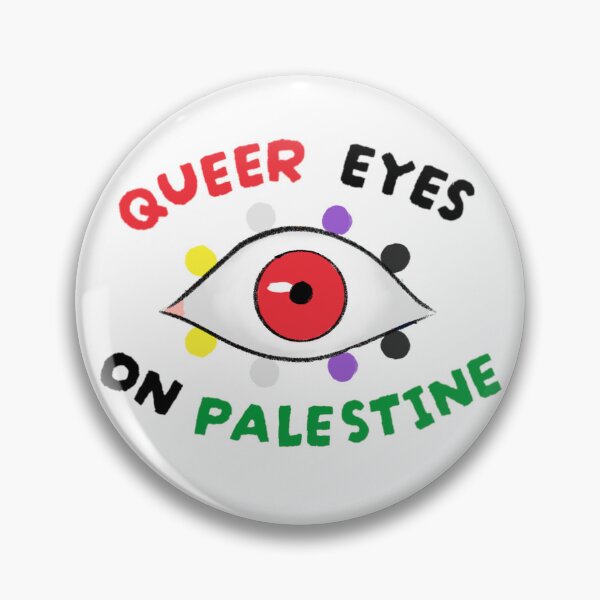 Item preview, Queer Eyes on Palestine - nonbinary designed and sold by SuppressedWail.