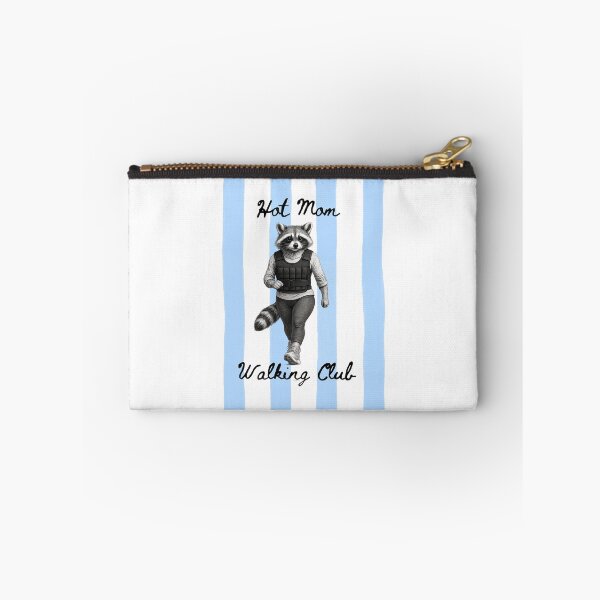 Item preview, Hot Mom Walking Club Raccoon with Stripes designed and sold by LolaDashStudio.