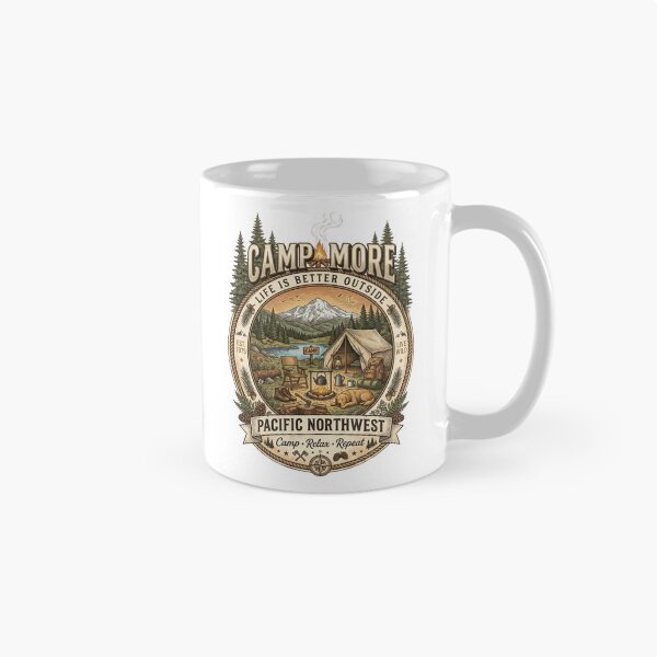 Item preview, Camp More Pacific Northwest Heritage Camping designed and sold by Roy & Tiffany.
