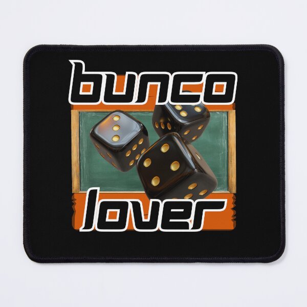 Item preview, Bunco Lover Retro Dice Game Design designed and sold by Lunaria Arts.