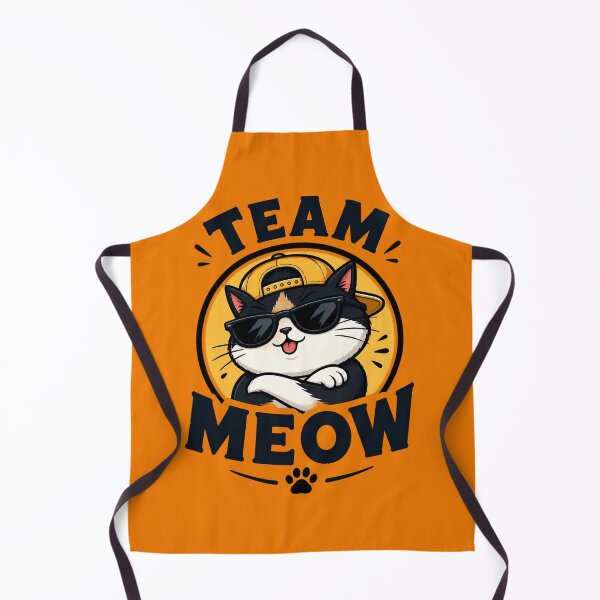 Item preview, Equipo Meow Gato Genial con Gafas de Sol – Divertido Diseño Gráfico de Gato Kawaii designed and sold by IMuDesigner.
