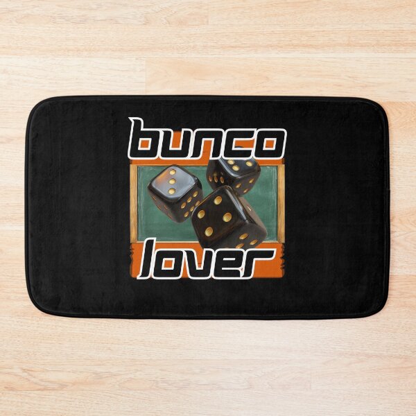 Item preview, Bunco Lover Retro Dice Game Design designed and sold by Lunaria Arts.