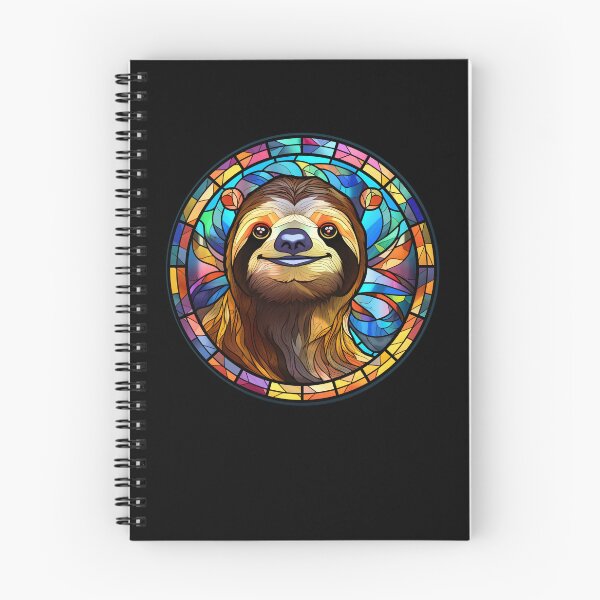 Item preview, Sloth Stained Glass Leadlight Artistic Design Boys Girls designed and sold by rafaeltto.