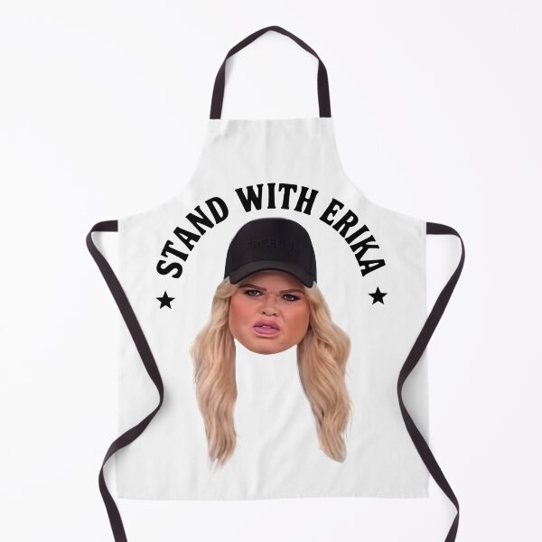 Item preview, Staying With Erika Druski White Face Satire Freedom Hat Viral Comedy Parody Political Humor Graphic Tee Shirt designed and sold by Brian Hibbs.
