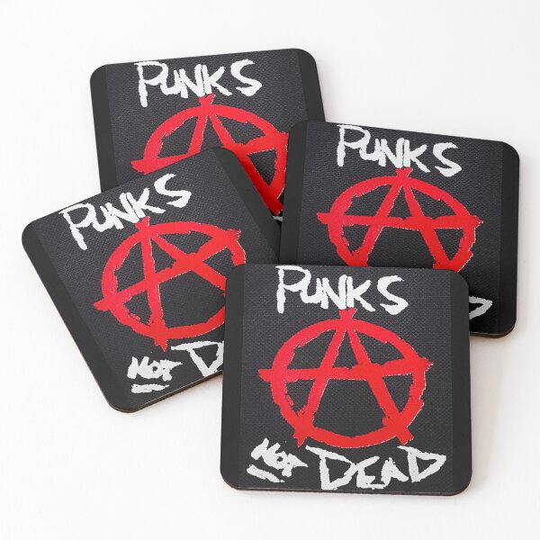 Item preview, Punks Not Dead Anarchy Symbol - Distressed Punk Rock Graphic designed and sold by Tokraz-art.