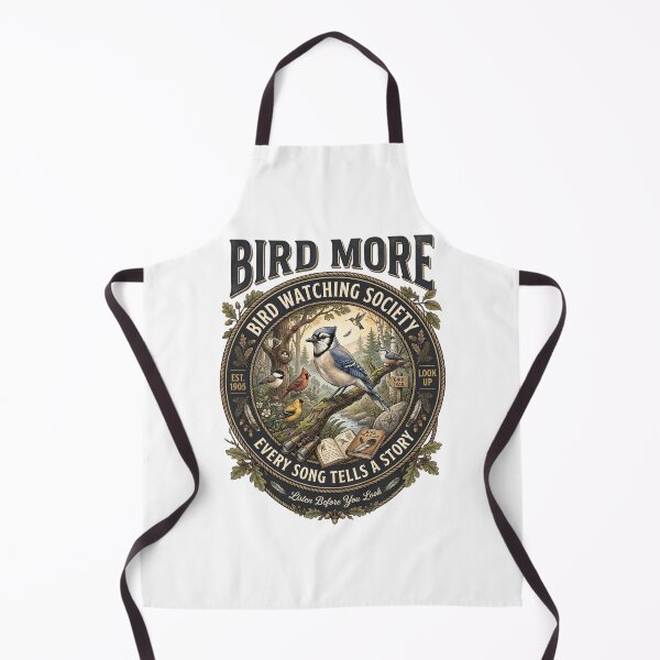 Item preview, Bird More Bird Watching Society Blue Jay designed and sold by Roy & Tiffany.