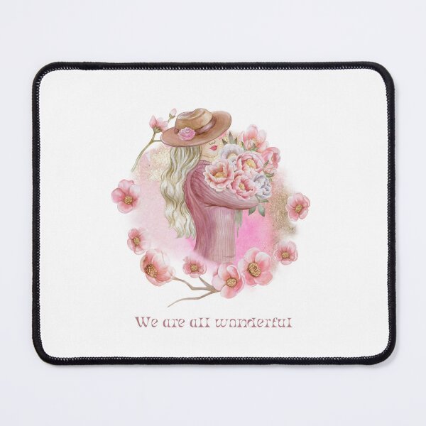 Item preview, Pink beige watercolor women designed and sold by Daksheshvishwa.