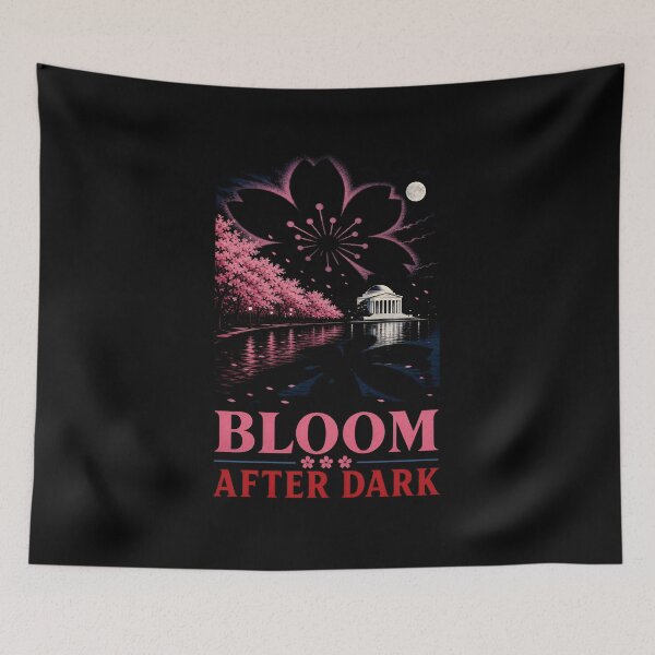 Item preview, Washington DC Bloom After Dark – Moonlit Memorial designed and sold by Fenay Designs.