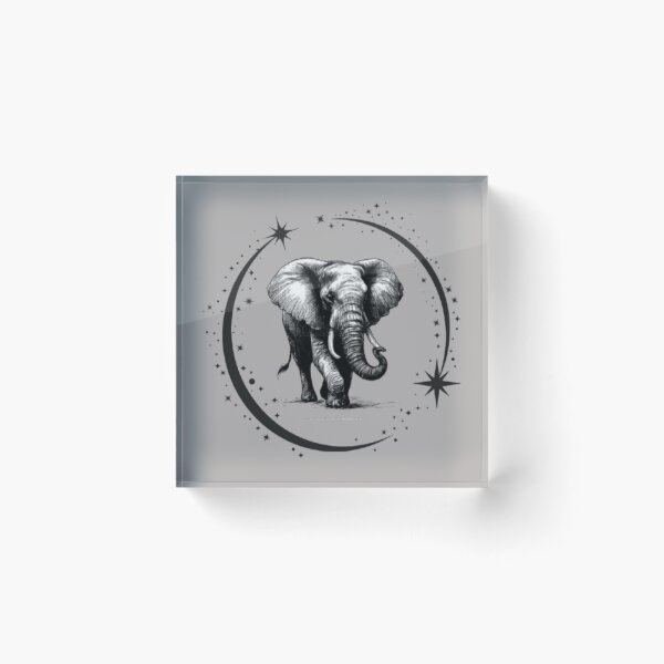 Item preview, Majestic Elephant - Wildlife Nature designed and sold by PrashaDesigns.