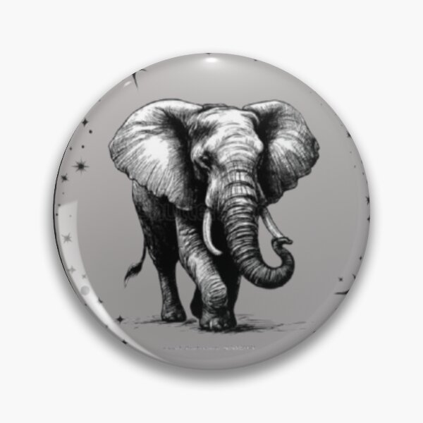 Item preview, Majestic Elephant - Wildlife Nature designed and sold by PrashaDesigns.