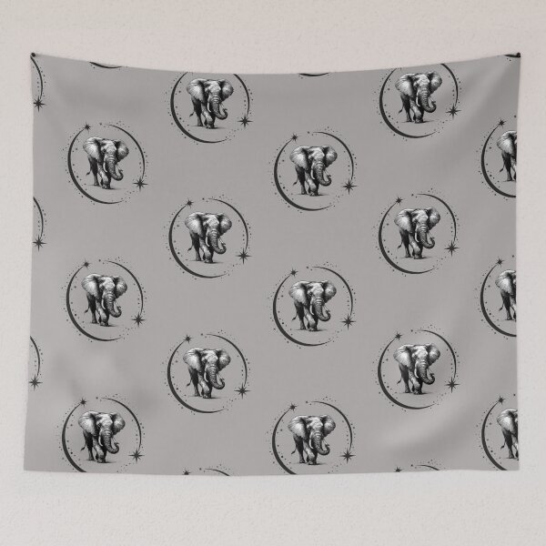 Item preview, Majestic Elephant - Wildlife Nature designed and sold by PrashaDesigns.