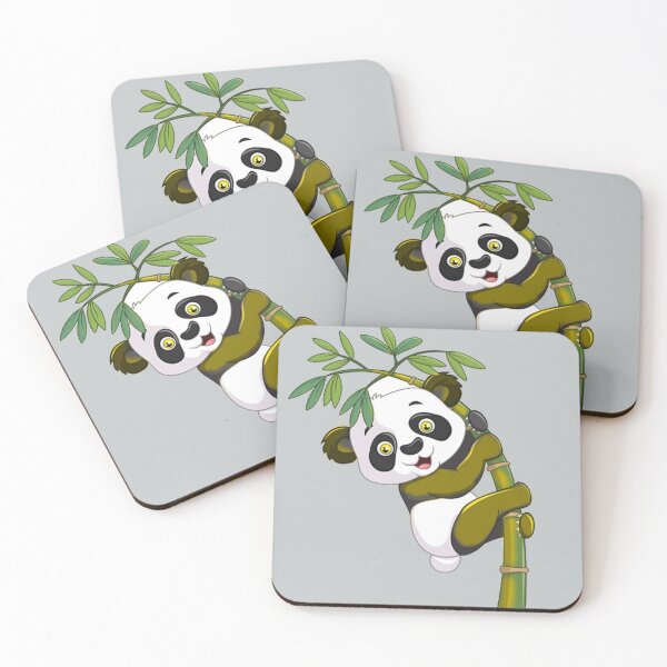 Item preview, Climbing Panda bamboo designed and sold by areezh.