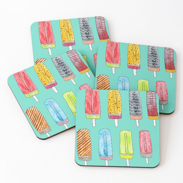 Item preview, Ice pop Ice Cream Pattern  designed and sold by Mimi Huang.